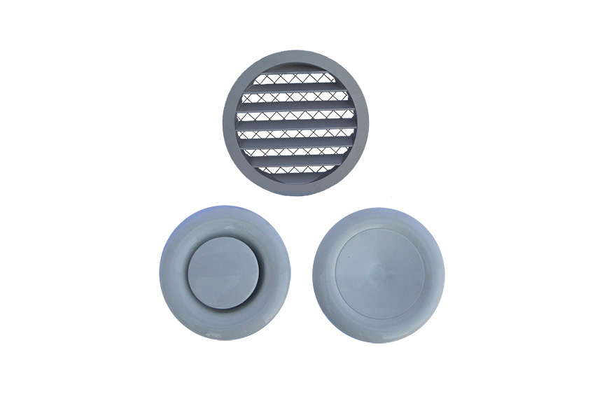 Nawiewniki, anemostaty, kratki, zawory